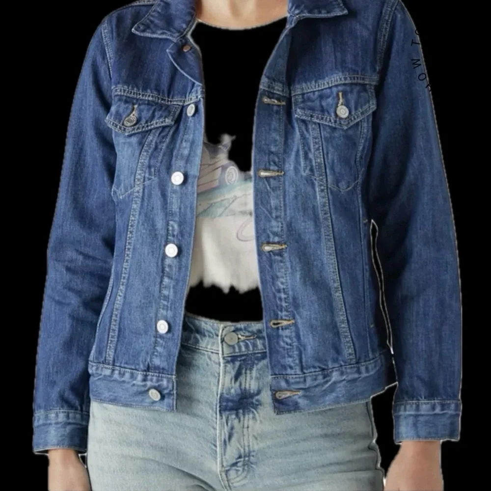 Lucky Brand Blue Denim Jacket - Picture 1 of 5
